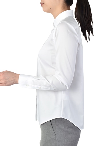 マンハッタンクラシックシャツ/コットンサテン