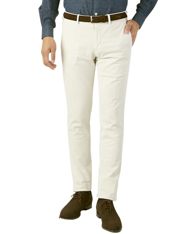 イタリアンコットンパンツ/(ストレッチ)