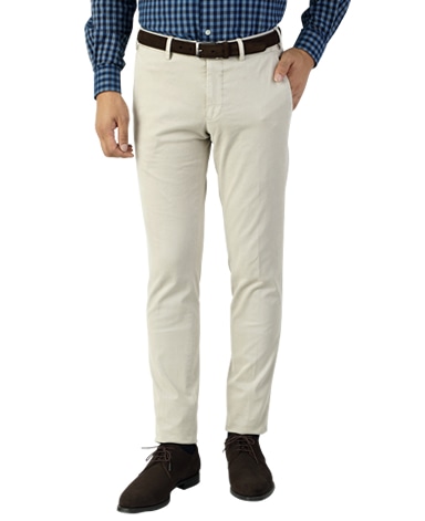 イタリアンコットンパンツ/(ストレッチ)