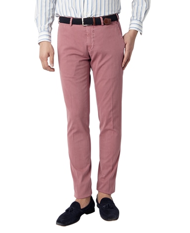 イタリアンコットンパンツ/(ストレッチ)