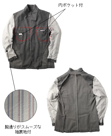 イタリアンコットンジャケット