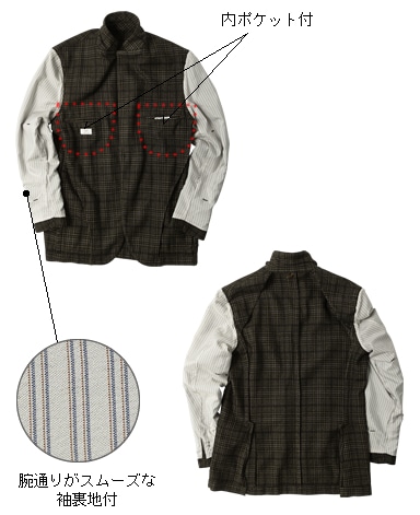 イタリアンコットンウールジャケット