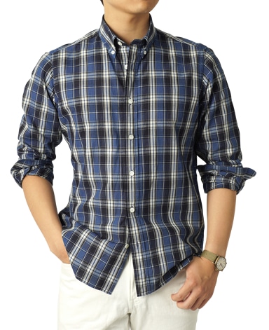 カジュアルシャツ＜綿麻＞/綿麻