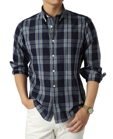 カジュアルシャツ＜綿麻＞/綿麻