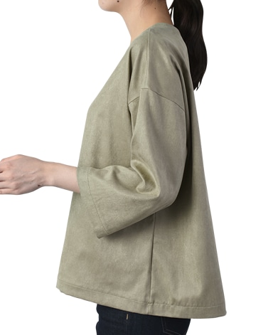 カジュアルシャツ/洗えるスエード