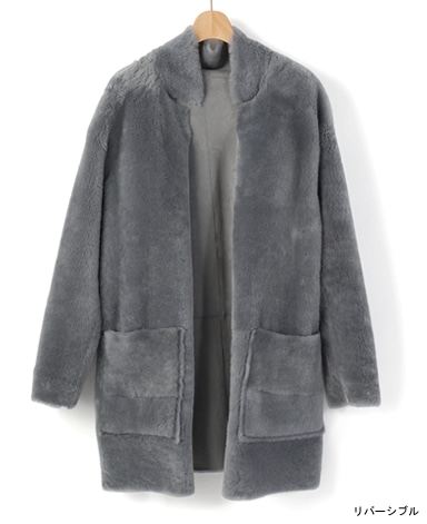 スエードムートンコート
