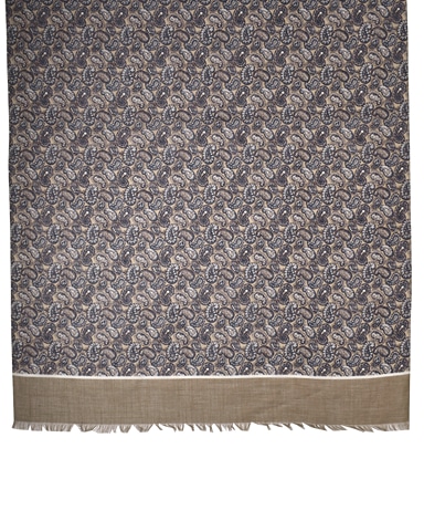 コットンリネンストール/イタリア製