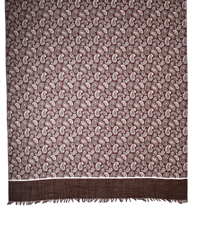 コットンリネンストール/イタリア製