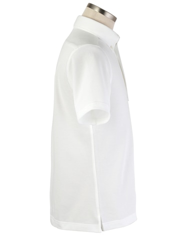 半袖ボタンダウンポロシャツ/カノコニット