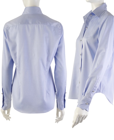 スタンダードシャツ/300番手ヘリンボーン