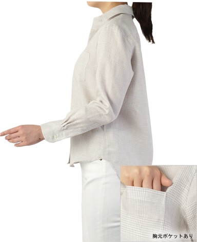 カジュアルシャツ/リネン