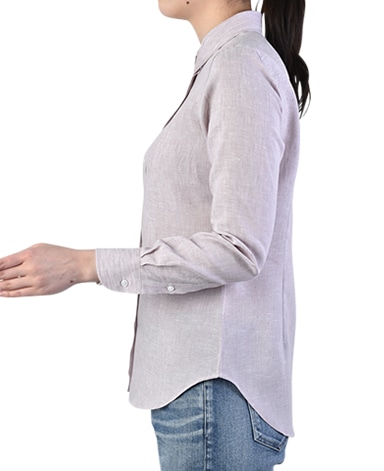 マンハッタンスリム リネンシャツ/TRAVELER