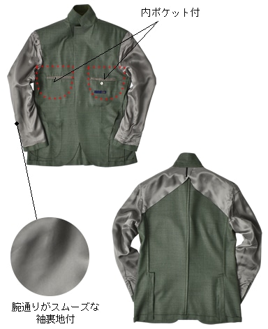 イタリアンウールジャケット