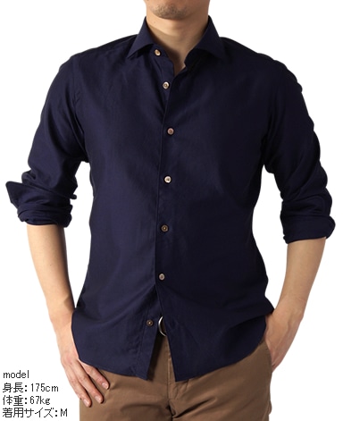 カジュアル<レノクロス>/（スプレッドカラー）