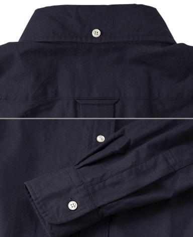 VINTAGE IVYシャツ/ネイビーオックスボタンダウン