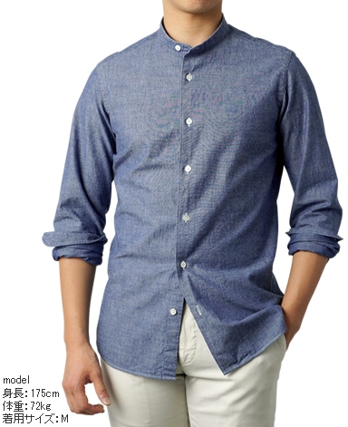 カジュアル＜シャンブレー＞/カイハラデニム（スタンド)