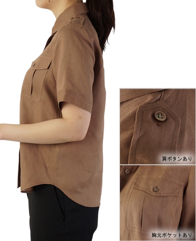 カジュアルシャツ/リネン