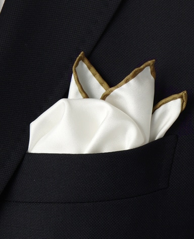 シルクポケットチーフ/Made in Japan