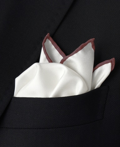 シルクポケットチーフ/Made in Japan