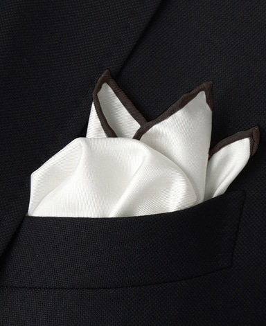 シルクポケットチーフ/Made in Japan