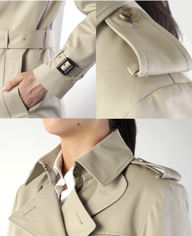 トレンチコート/ギャバジンベンタイル