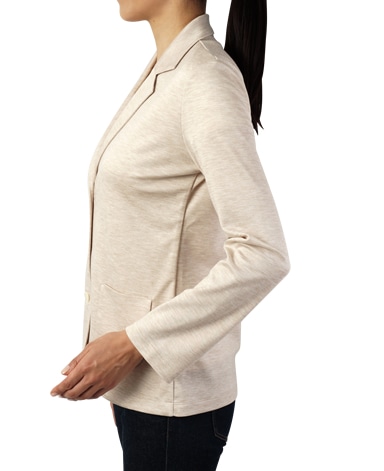 ソフトニットジャケット/ストレッチポンチ