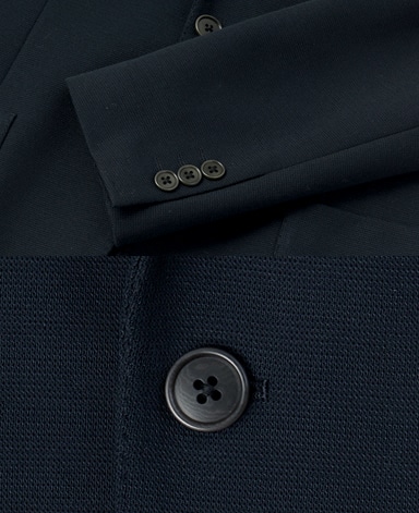 コットンニットジャケット