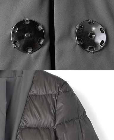 ダウンチェスターコート