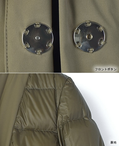 ダウンチェスターコート