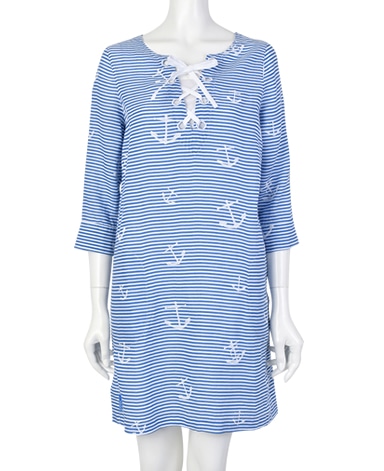 ESCALES/レースアップワンピース