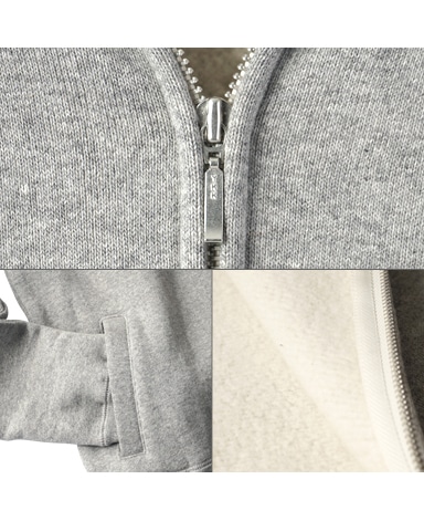 吊り編みパーカー