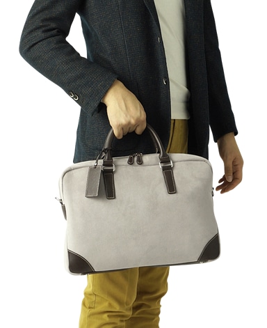 ブリーフバッグ/ウルトラスエード(R)