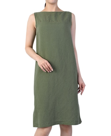 リネンワンピース/平織り