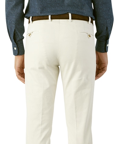 イタリアンコットンパンツ/(ストレッチ)