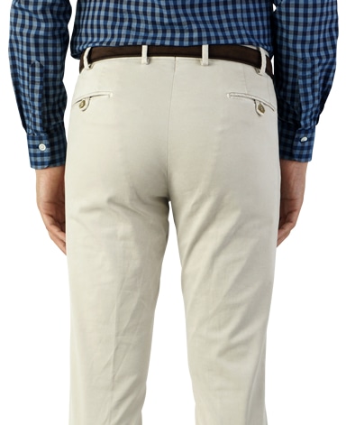 イタリアンコットンパンツ/(ストレッチ)