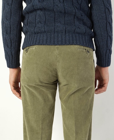 イタリアンコットンパンツ/(コーデュロイ)