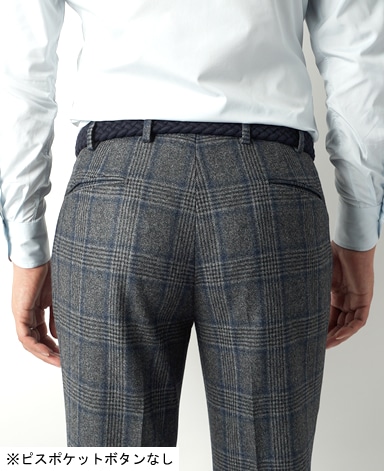 イタリアンウールトラウザーズ/(ワンプリーツ)