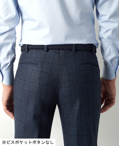 イタリアンウールトラウザーズ/(ワンプリーツ)