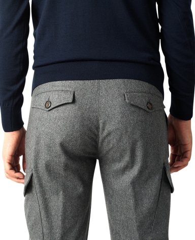 イタリアンウールカーゴパンツ