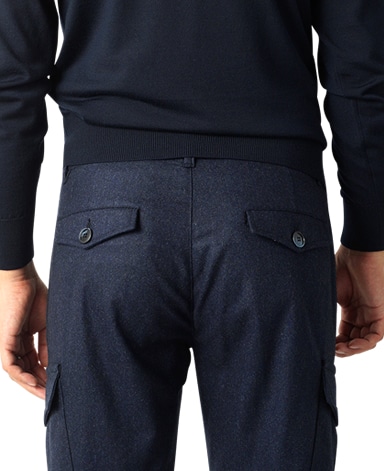 イタリアンウールカーゴパンツ