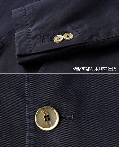 イタリアンコットンジャケット