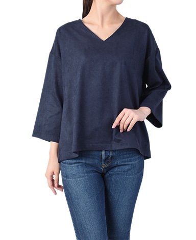 カジュアルシャツ/洗えるスエード