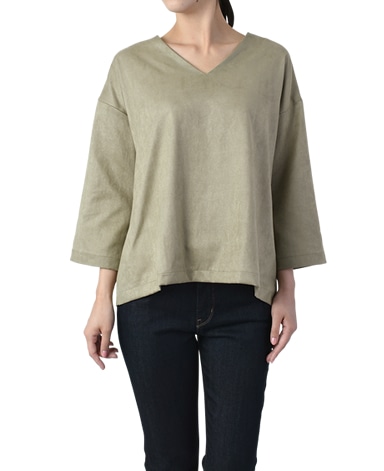 カジュアルシャツ/洗えるスエード