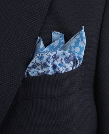 コットンポケットチーフ/Made in Italy