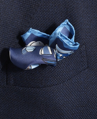 シルクポケットチーフ/Made in Italy