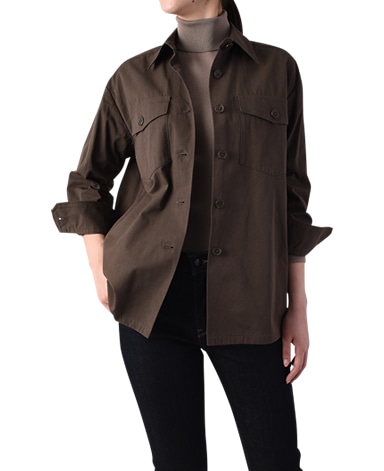 シャツジャケット/キャバジン