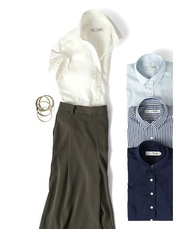 パーフェクトシャツ/ツイルストレッチ