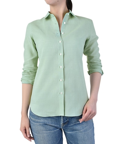 マンハッタンスリム リネンシャツ/TRAVELER