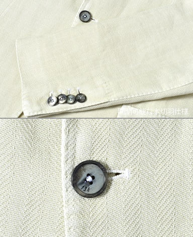 イタリアンリネンコットンジャケット