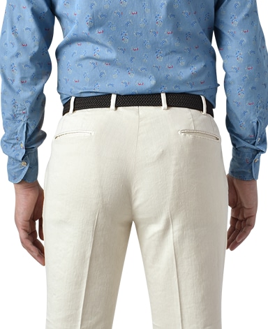 イタリアンリネンコットンパンツ